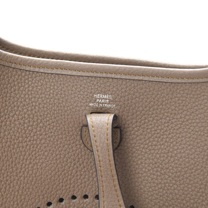 Hermes Taurillon Maurice Zigzag Evelyne TPM Beige Weimar 6 of 11