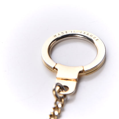 Louis Vuitton Metal Pochette Extender Key Ring Chain Gold 3 of 3
