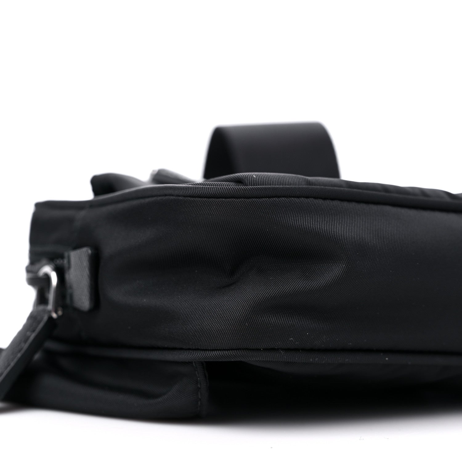 Prada Re-Nylon Saffiano Belt Bag Black 6 of 7
