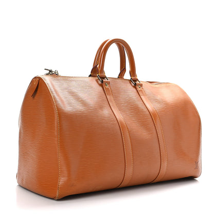 Louis Vuitton Epi Keepall 45 Cipango 2 of 11