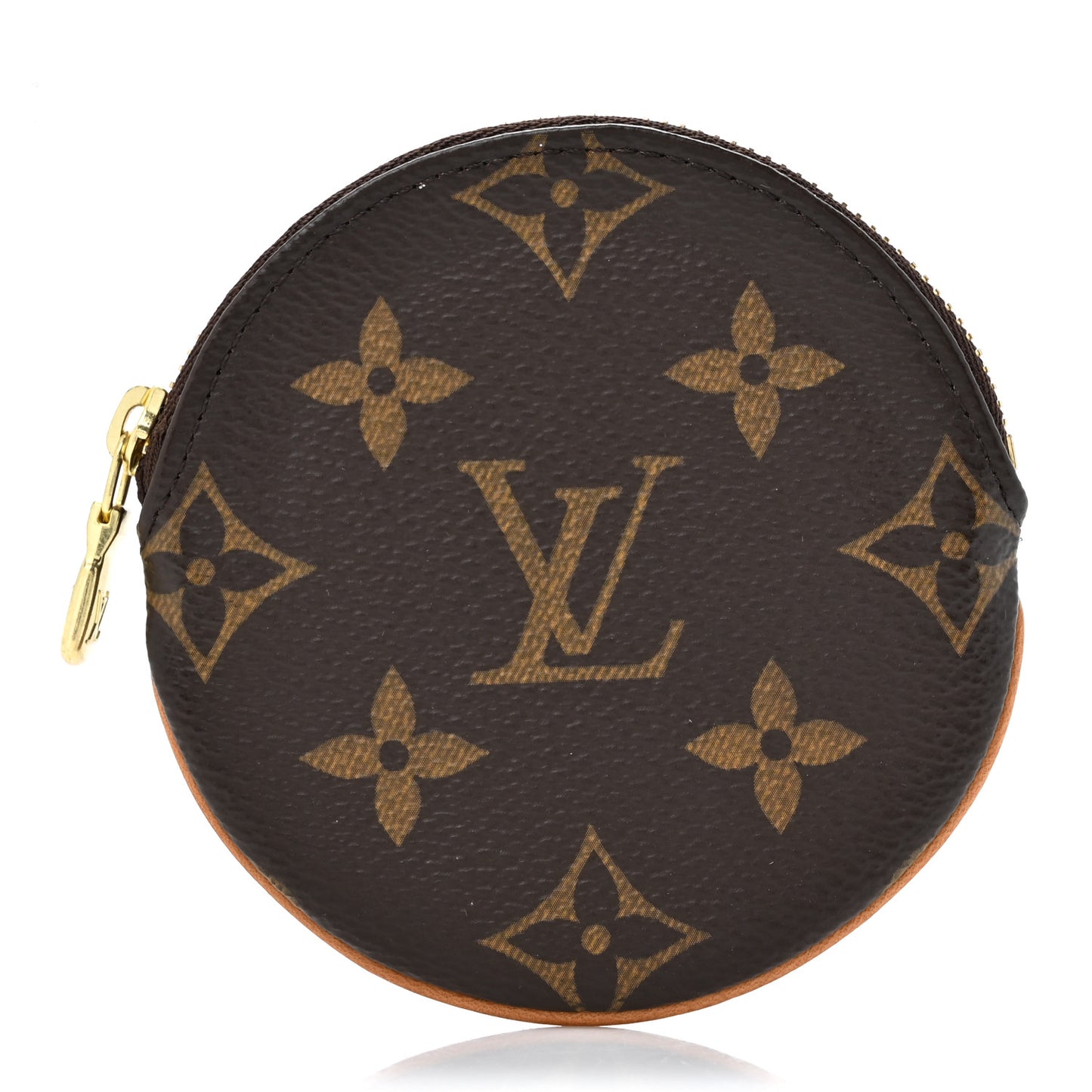 Monogram Round Coin Purse