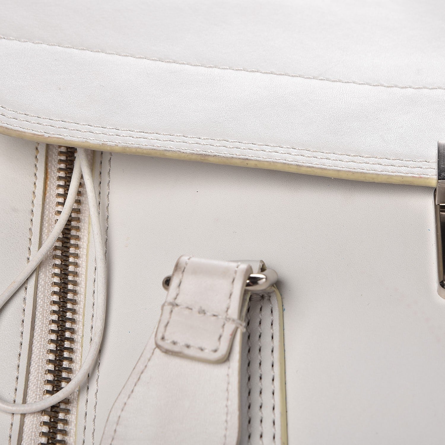 3.1 Phillip Lim 3.1 Calfskin Large Pashli Satchel White 14 of 23
