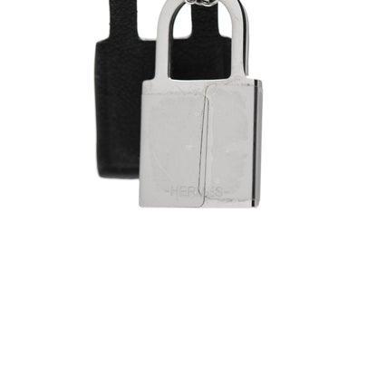Hermes Swift Small O'Kelly Pendant Necklace Black 4 of 7