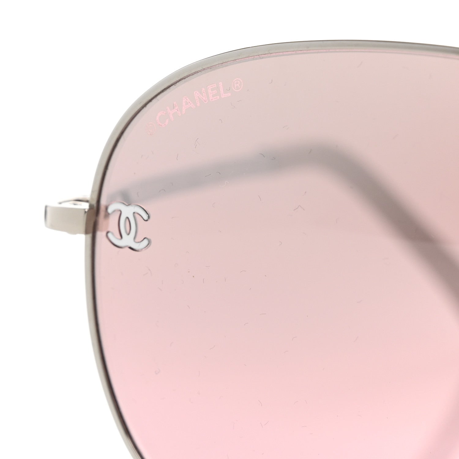 Chanel CC Aviator Sunglasses 4189-T-Q Pink 8 of 10