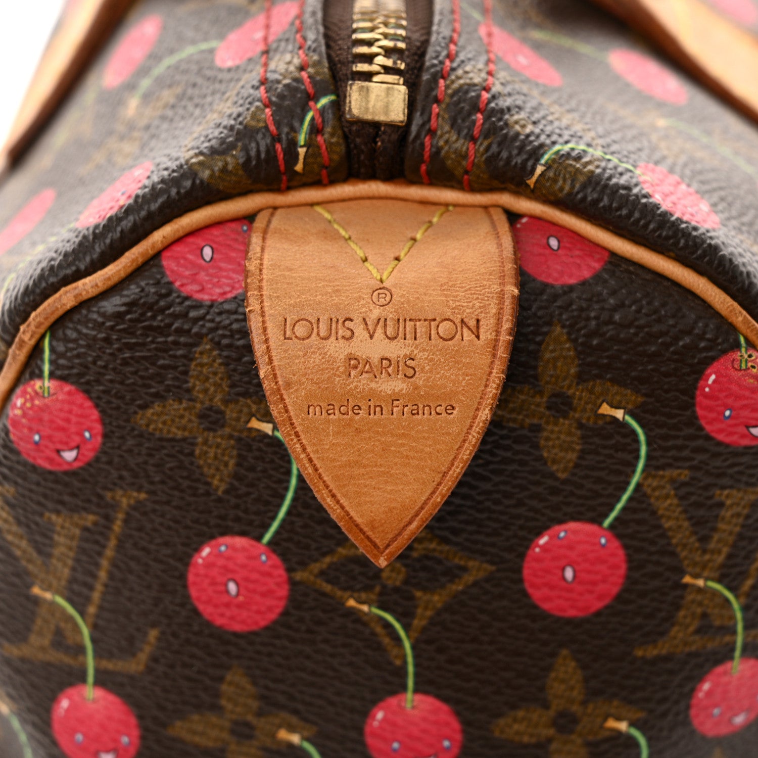 Louis Vuitton Monogram Cerises Speedy 25 7 of 21
