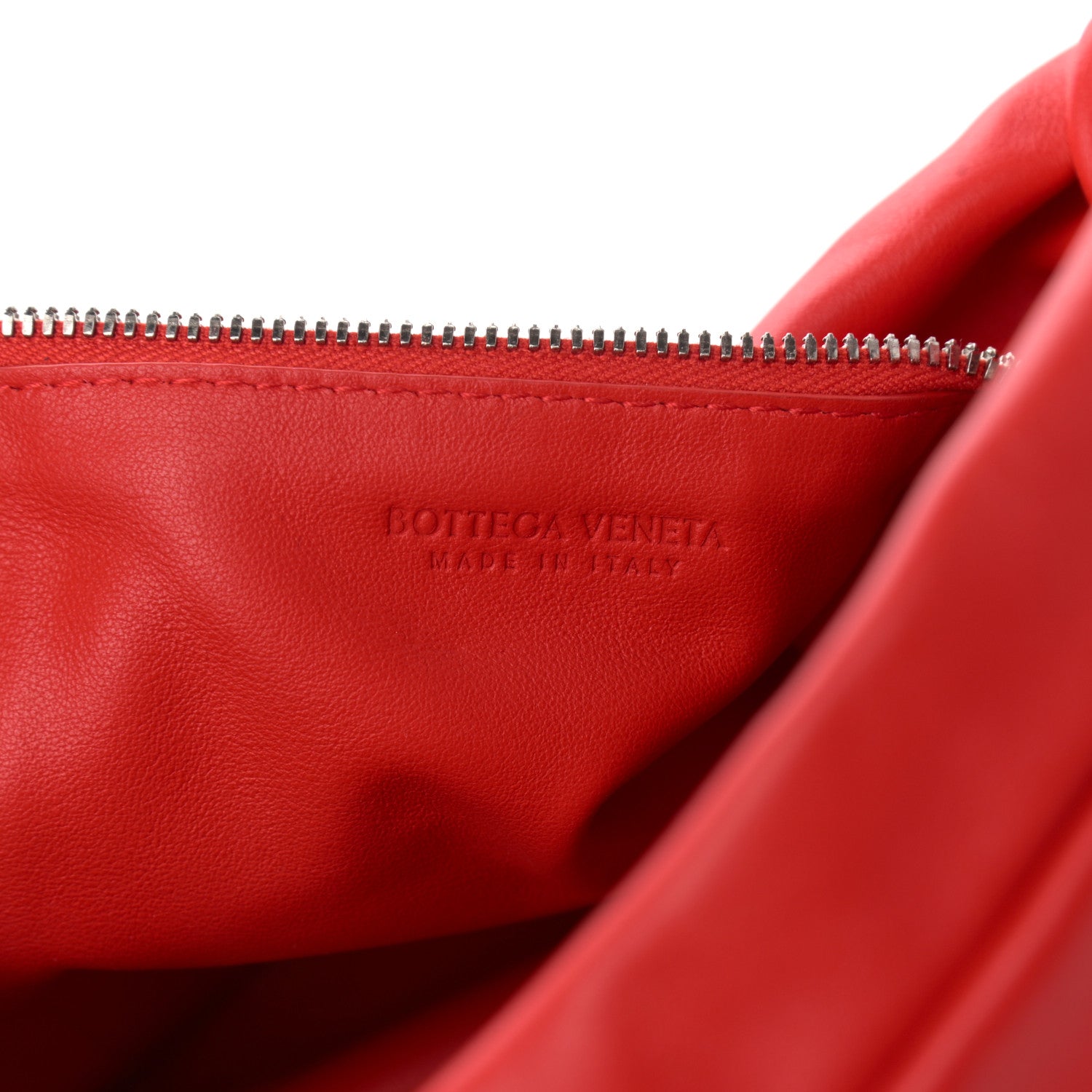Bottega Veneta Calfskin Mini Double Knot Bag Red 7 of 10