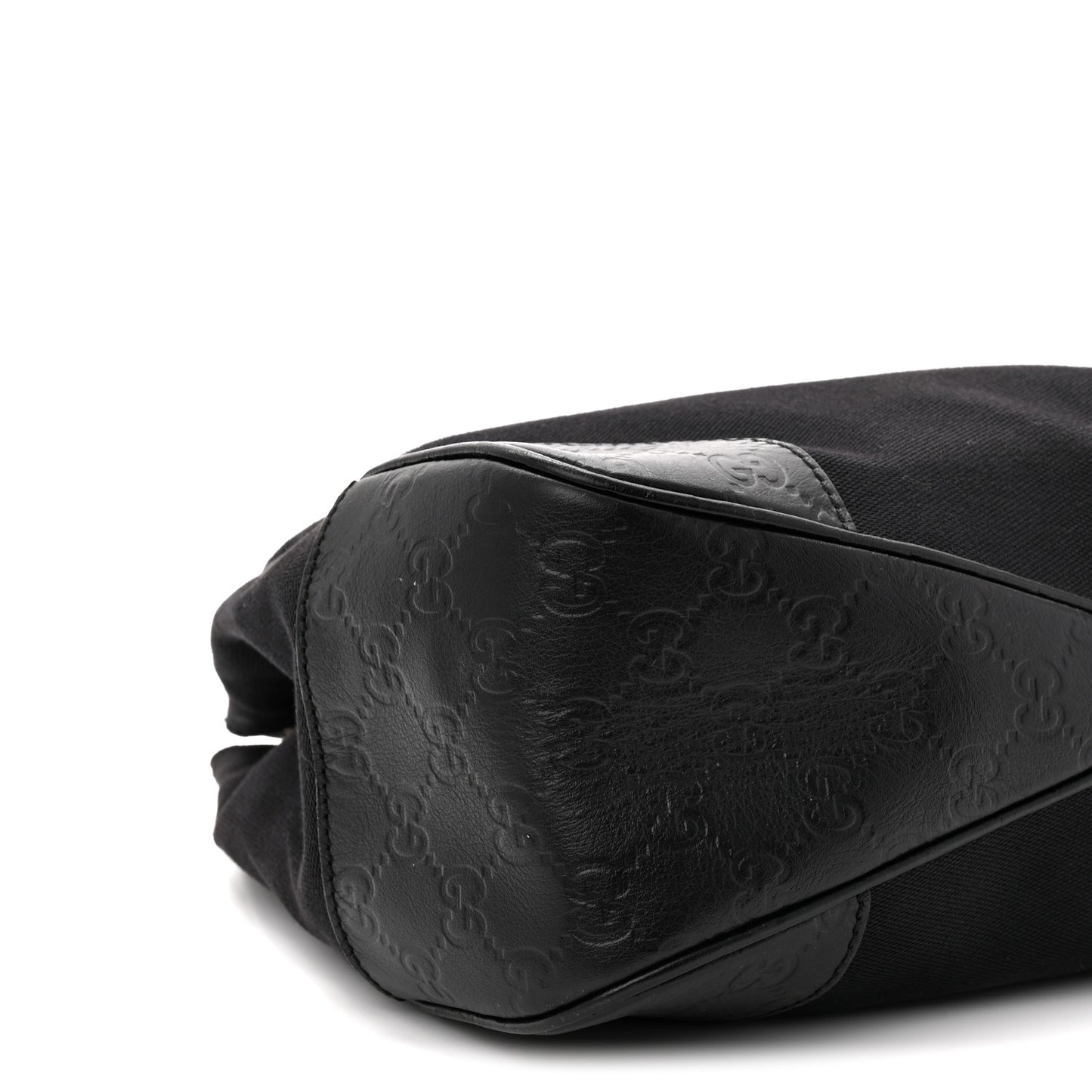 Canvas Guccissima Hobo Black