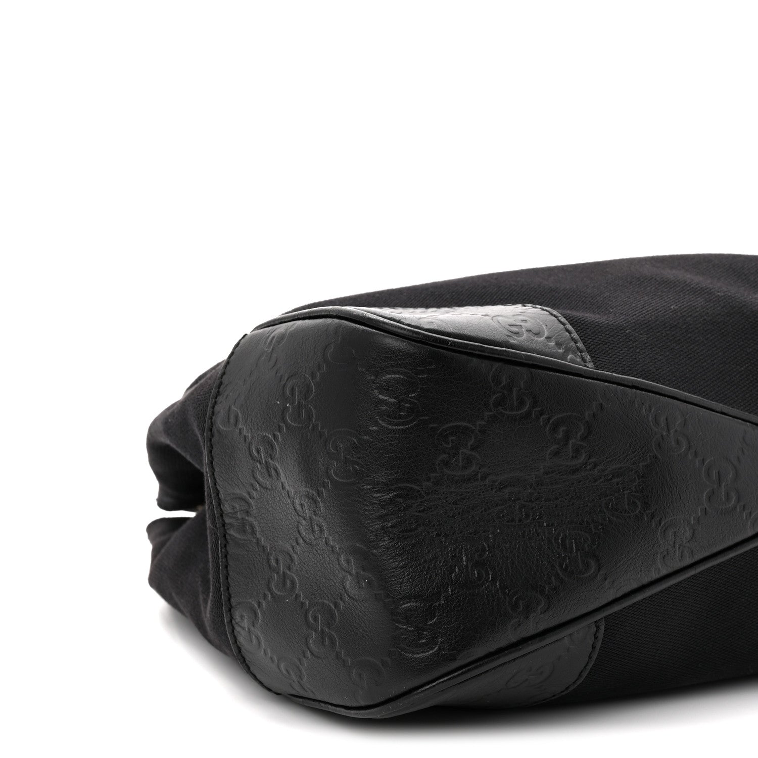 Gucci Canvas Guccissima Hobo Black 9 of 12