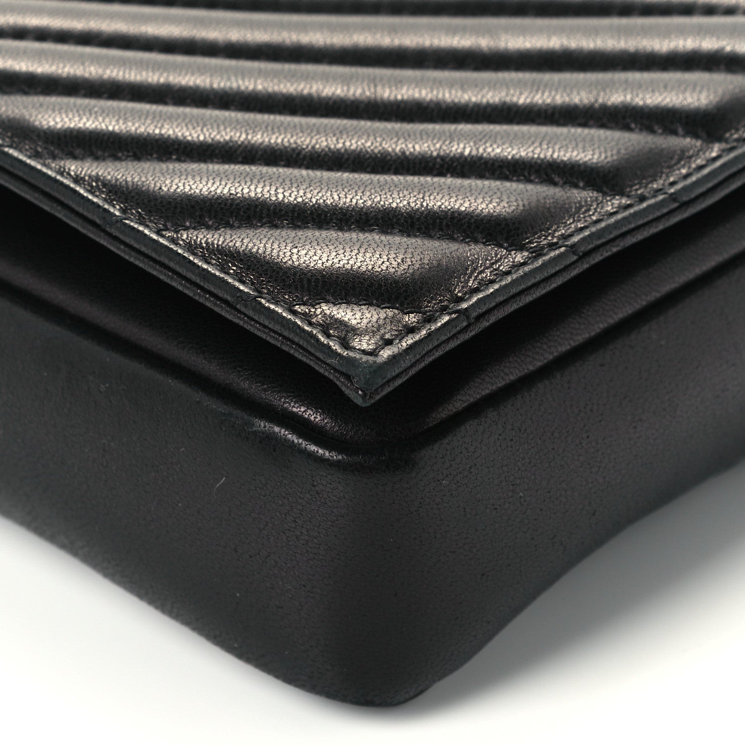 Saint Laurent Lambskin Matelasse Monogram Kate 99 Black 11 of 11