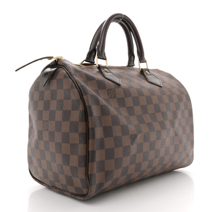 Louis Vuitton Damier Ebene Speedy 30 3 of 11