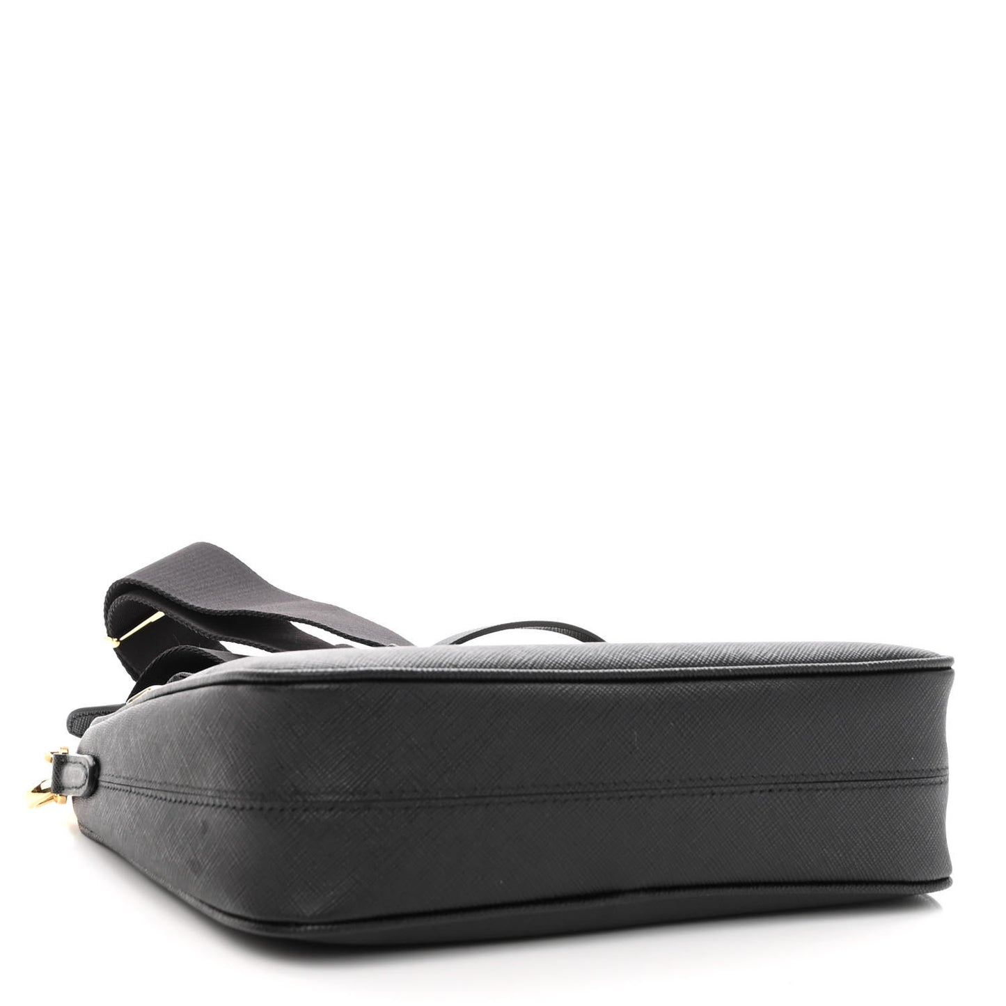 Saffiano Lux Re-Edition 2005 Shoulder Bag Black