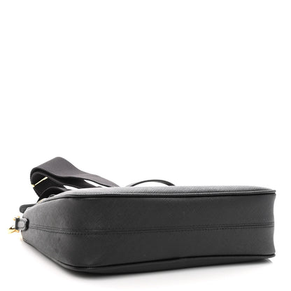 Prada Saffiano Lux Re-Edition 2005 Shoulder Bag Black 4 of 9