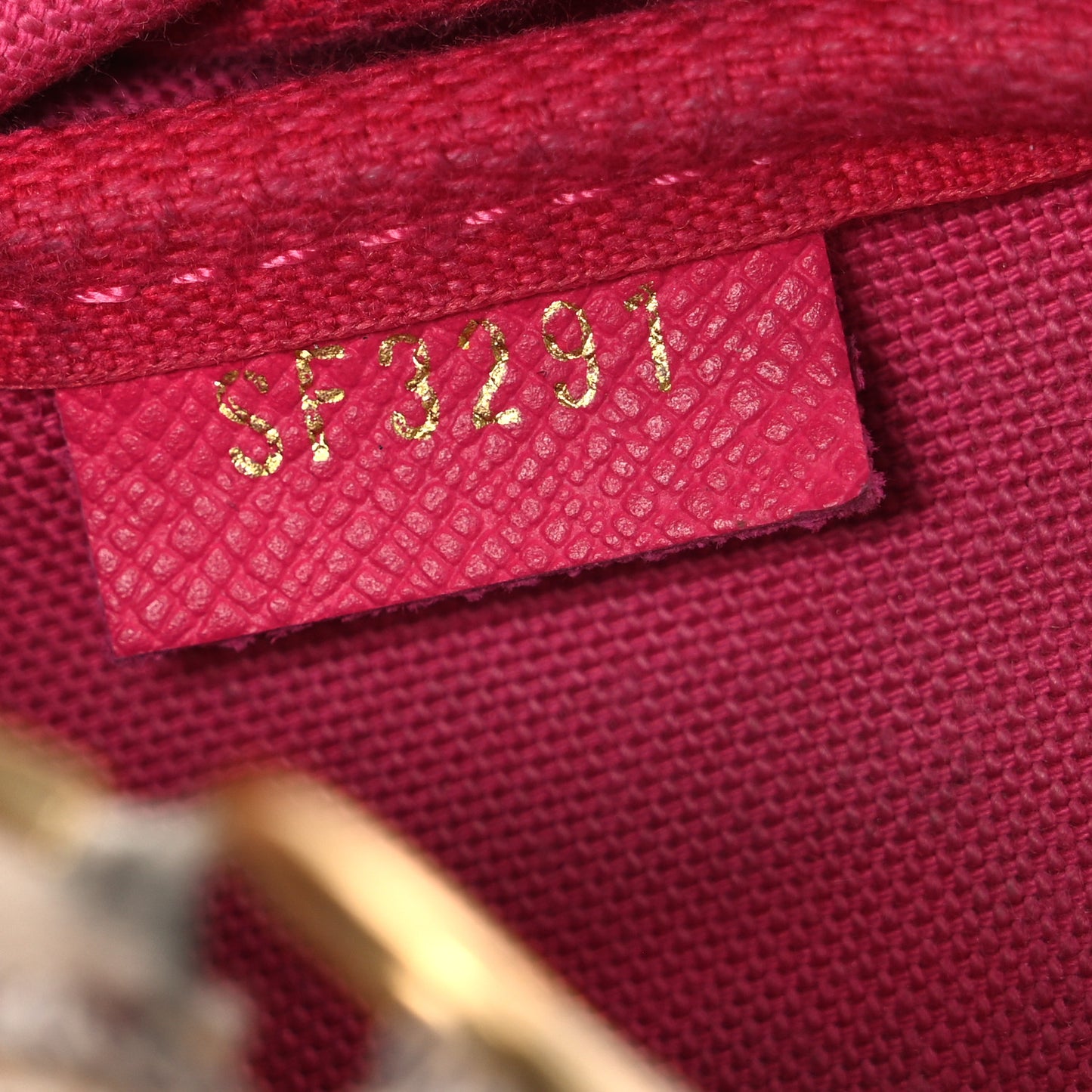 Damier Azur 2021 Christmas Animation Hollywood Mini Pochette Accessories Fuchsia Fuchsia
