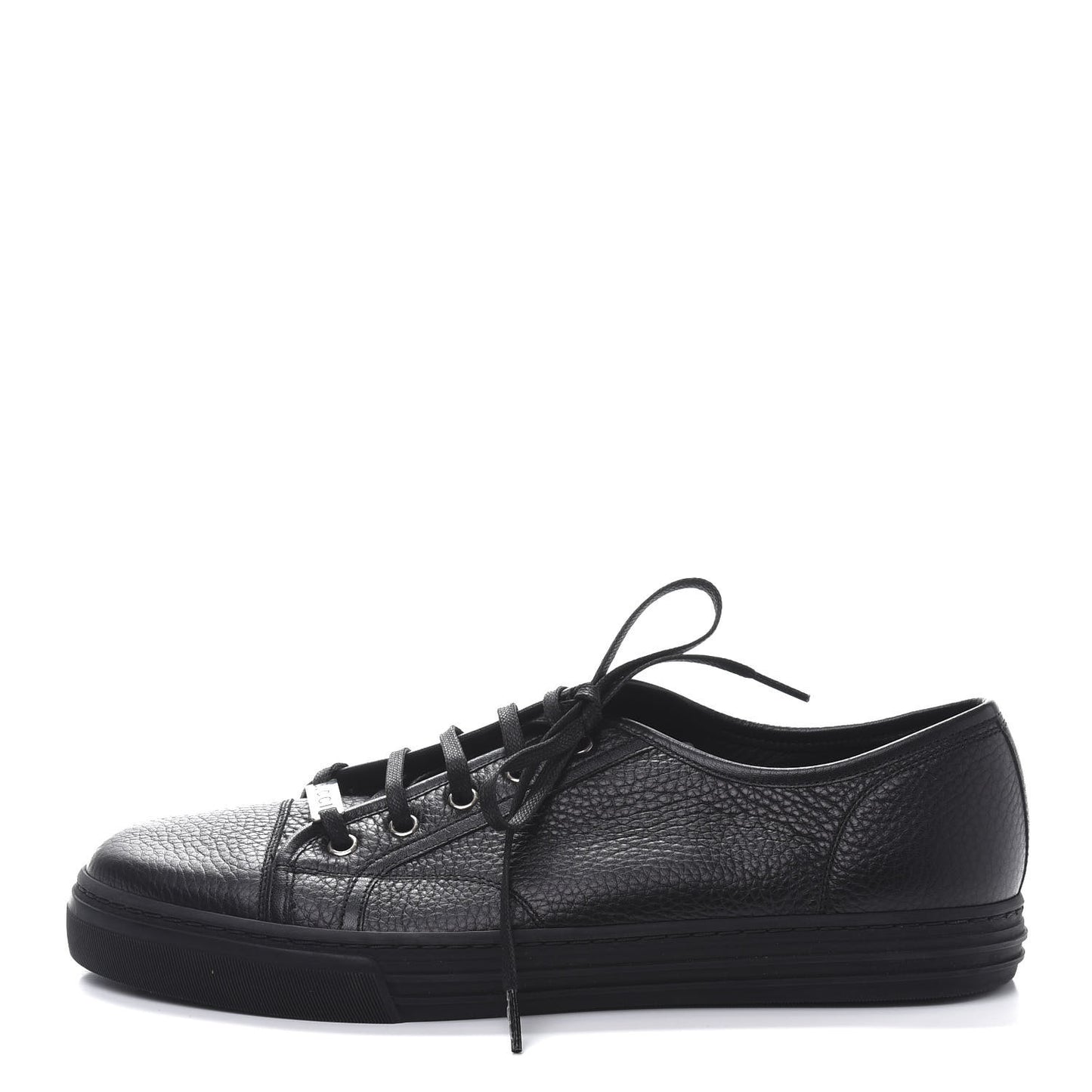 Nappa Mens Low Top Sneakers 9 Black