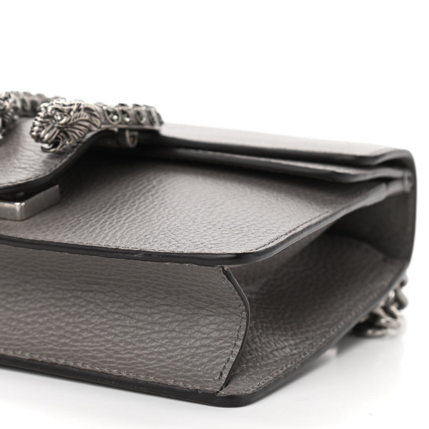 Calfskin Mini Dionysus Shoulder Bag Dusty Grey