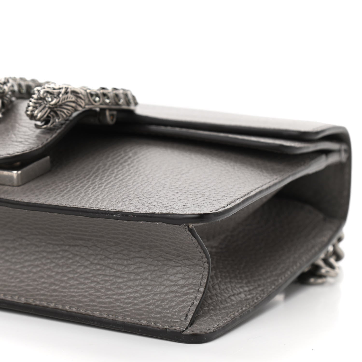 Gucci Calfskin Mini Dionysus Shoulder Bag Dusty Grey 11 of 11