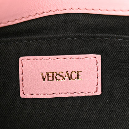 Versace Baroque Jacquard Quilted Small Medusa Shoulder Bag Baby Pink 6 of 11