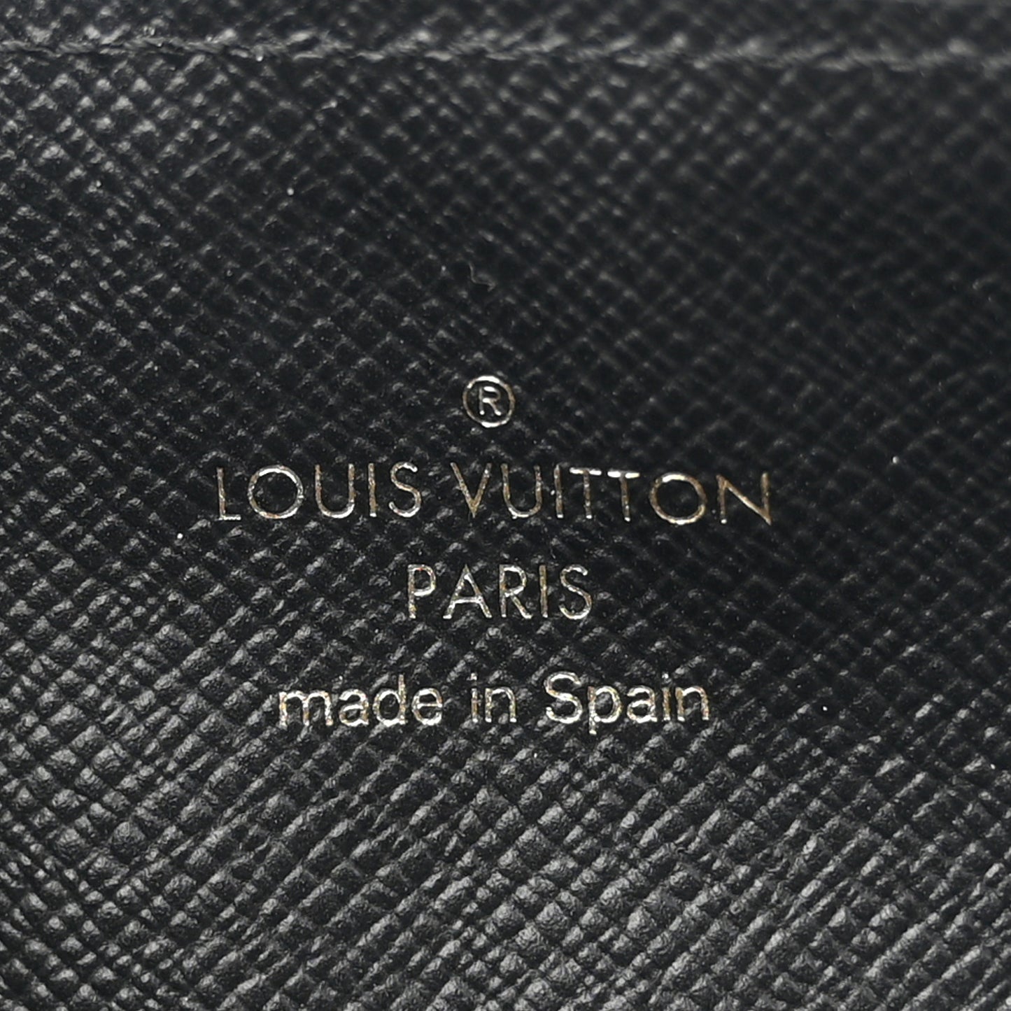 Monogram Slim Purse Black
