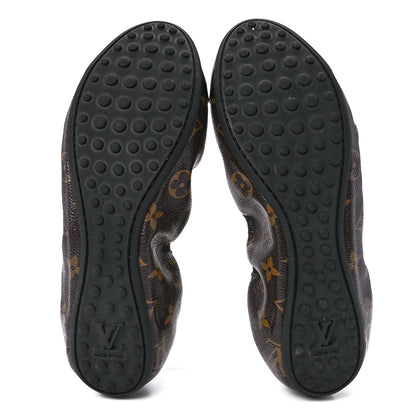 Louis Vuitton Monogram Flirty Ballerina Flats 42 Black 5 of 8