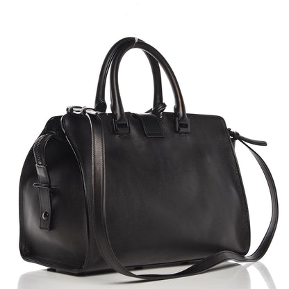 Saint Laurent Smooth Calfskin Small Monogram Cabas Black 4 of 11