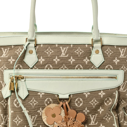 Louis Vuitton Monogram Sabbia Cabas GM Light Blue 7 of 11