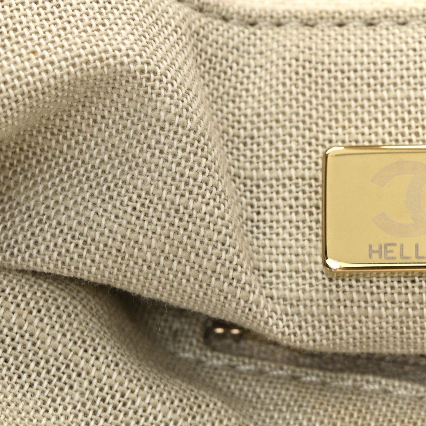 Mixed Fibers Small Deauville Tote White