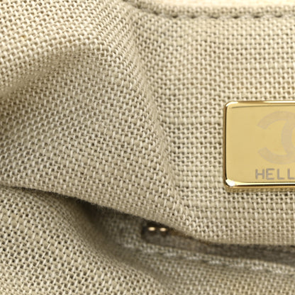 Chanel Mixed Fibers Small Deauville Tote White 7 of 12