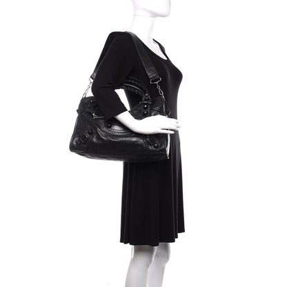 Balenciaga Agneau Giant Brogues Hardware City Black 2 of 11