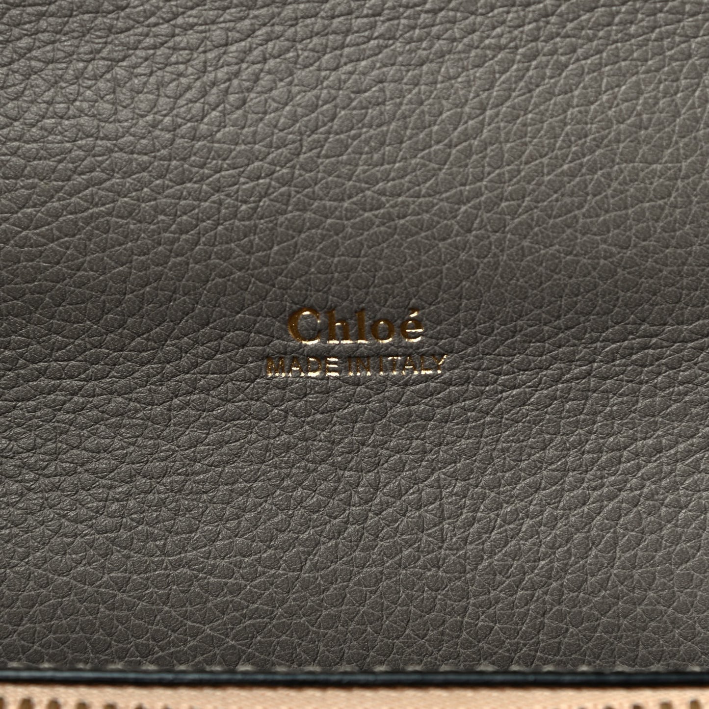 Calfskin Medium Clare Top Handle Bag Motty Grey