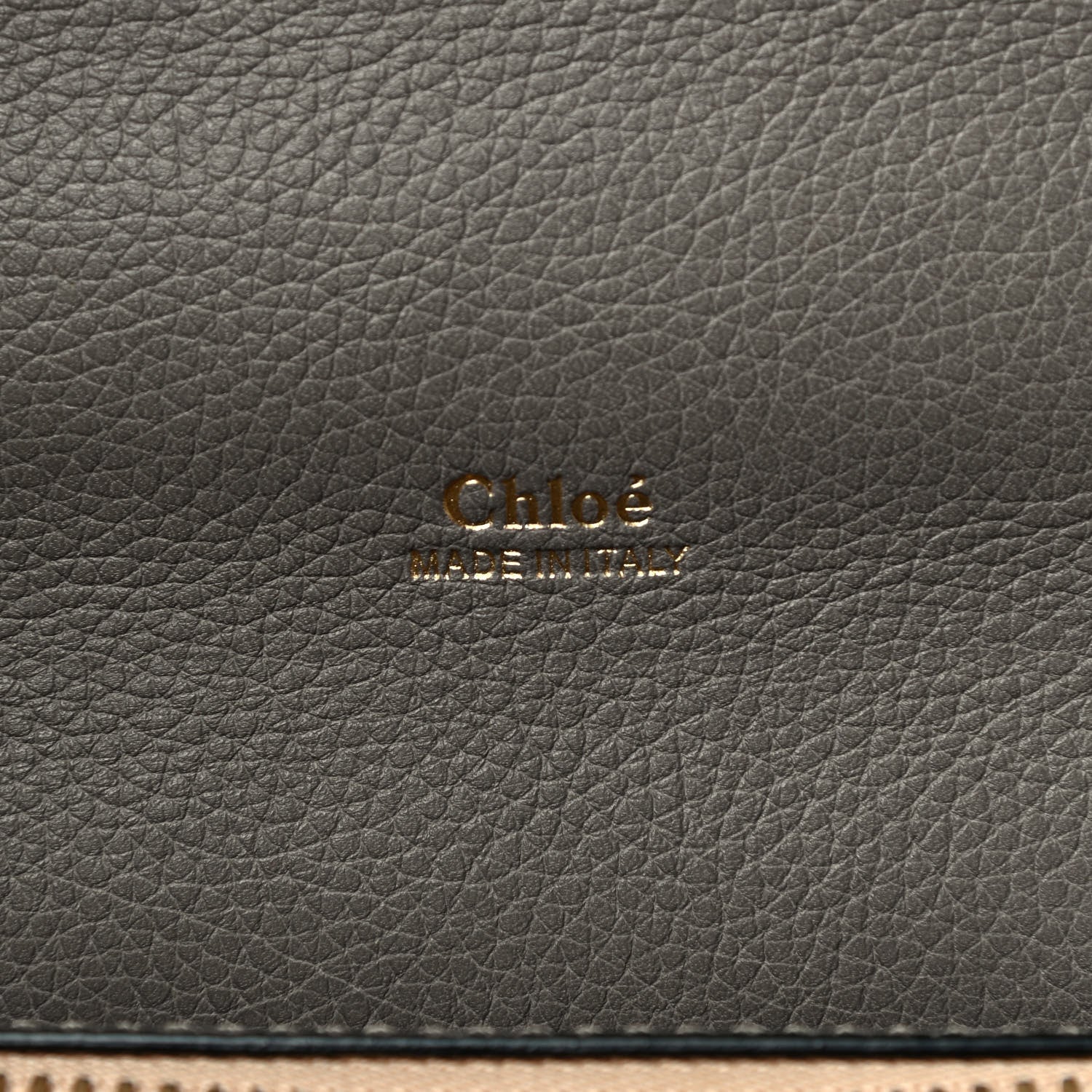 Chloe Calfskin Medium Clare Top Handle Bag Motty Grey 5 of 8