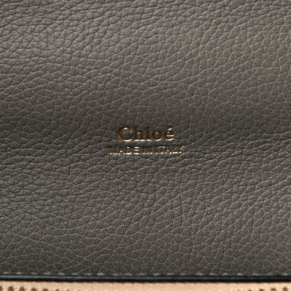 Chloe Calfskin Medium Clare Top Handle Bag Motty Grey 5 of 8