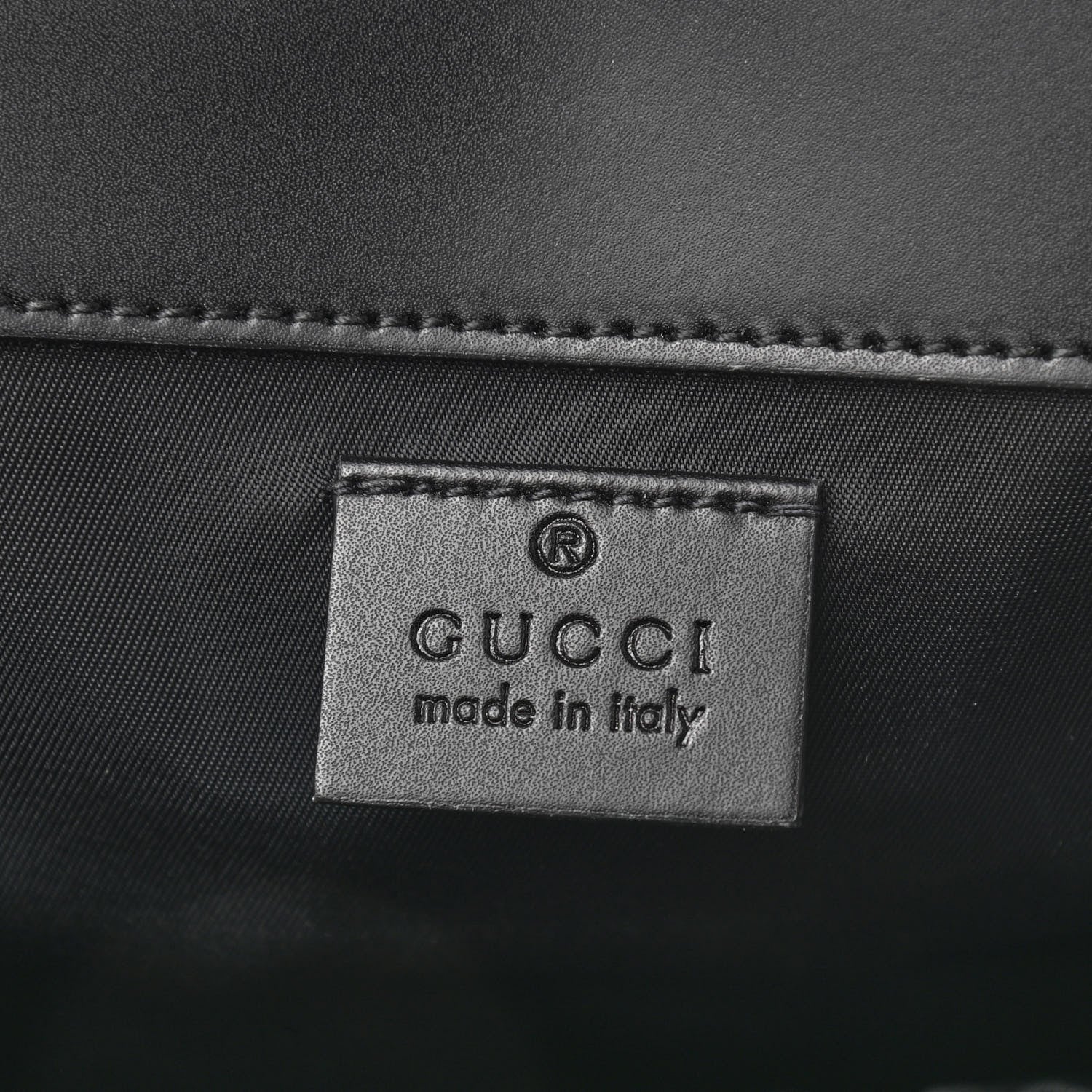 Gucci GG Supreme Monogram Web Messenger Diaper Bag Black Grey 7 of 11