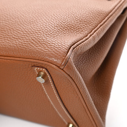Hermes Togo Birkin 30 Gold 36 of 40