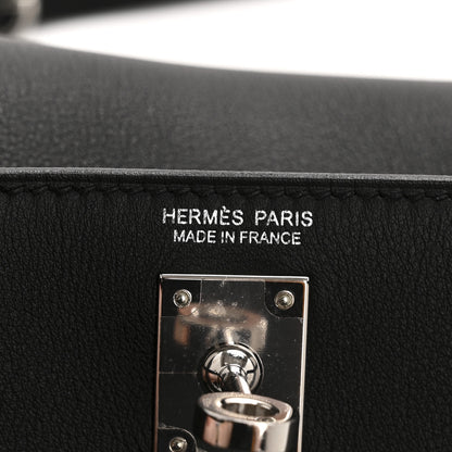 Hermes Swift Kelly Danse II Belt Bag Black 6 of 14