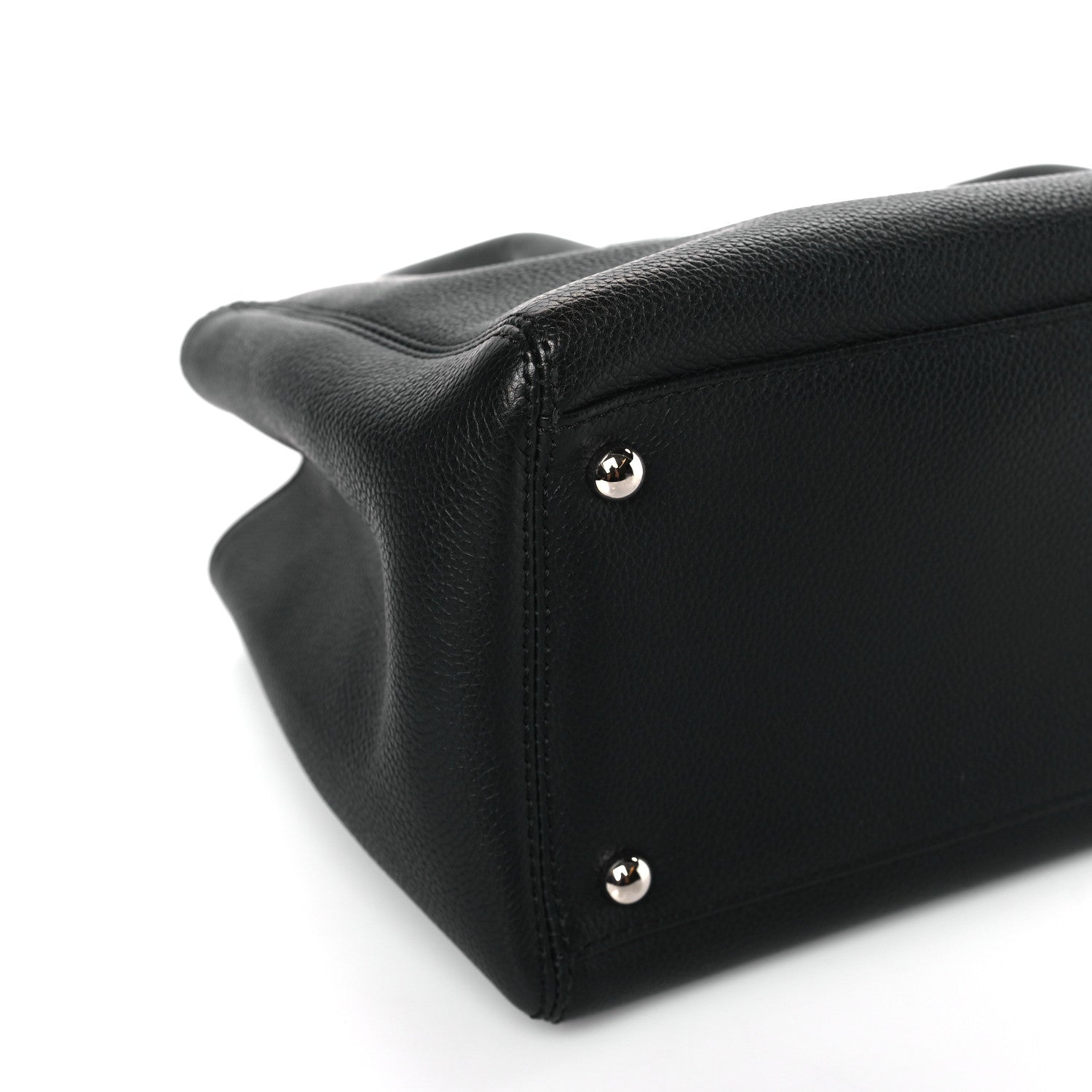 Chanel Calfskin Small Cerf Executive Shopper Tote Black 9 of 10