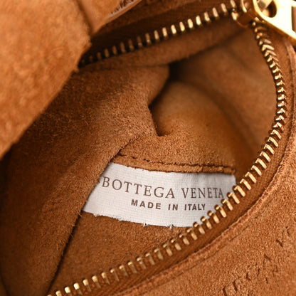 Bottega Veneta Grained Calfskin Maxi Intrecciato Mini Arco Caramel 7 of 10