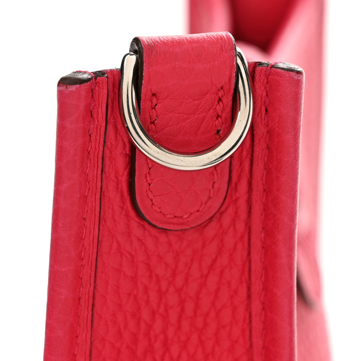 Hermes Taurillon Clemence Evelyne TPM Rose Extreme 11 of 12