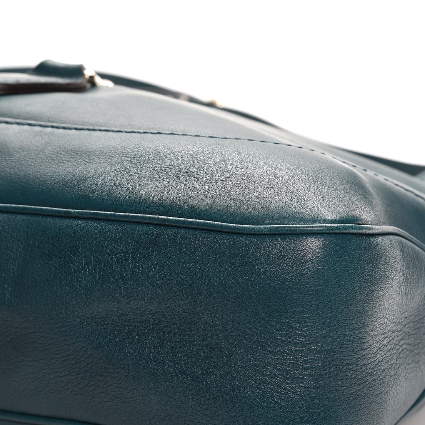Calfskin Medium New Jackie Shoulder Bag Teal