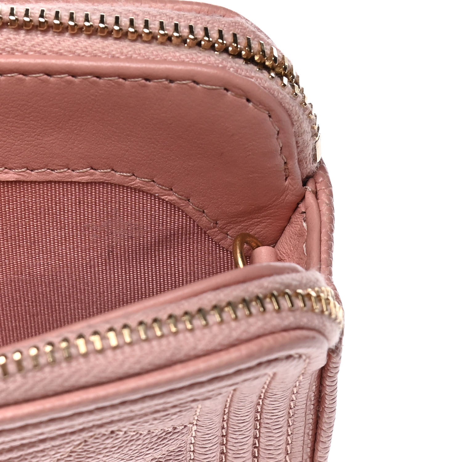 Chanel Caviar Quilted Small Boy Clutch With Chain Pink 11 of 14