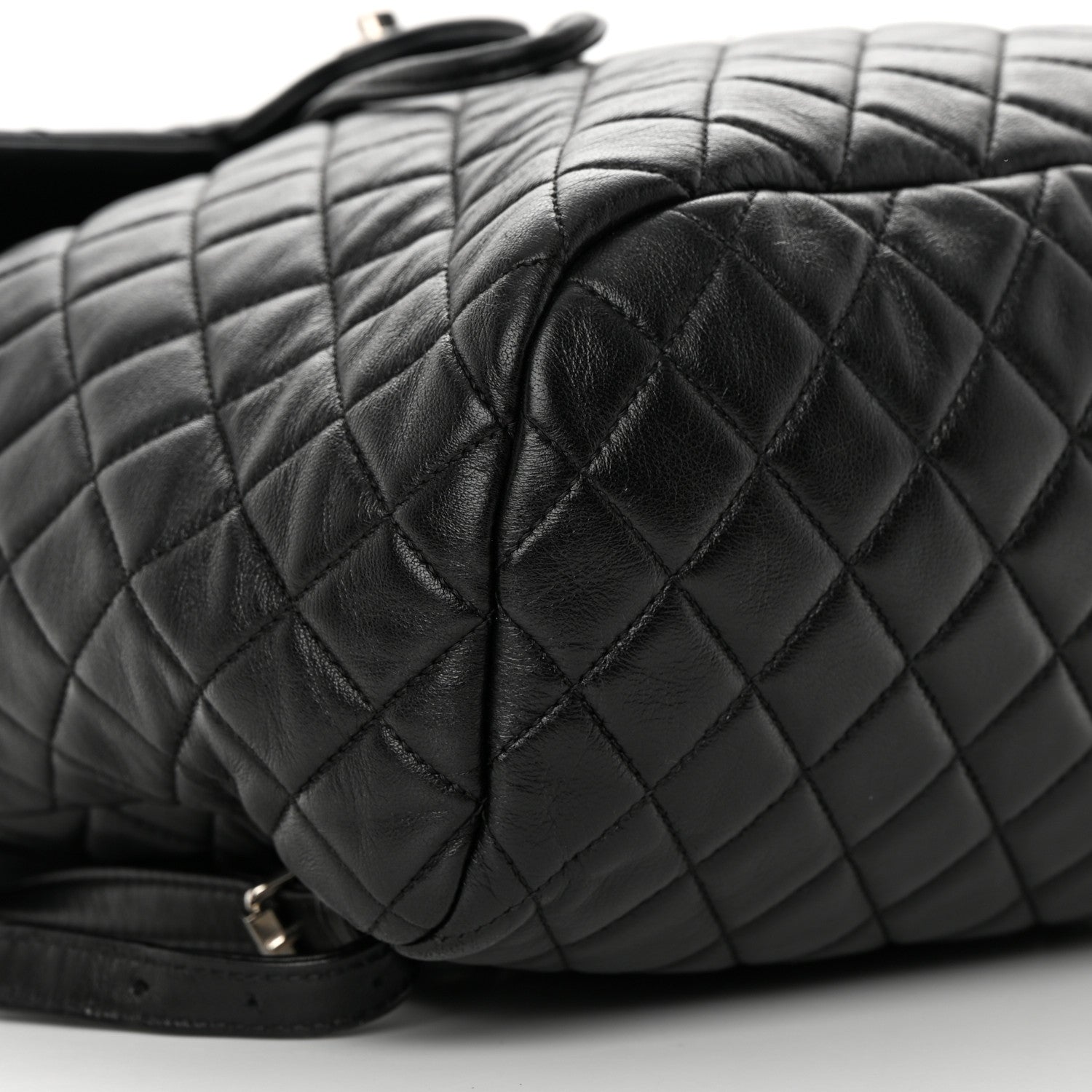 Chanel Lambskin Quilted Large Urban Spirit Backpack Black 9 of 11