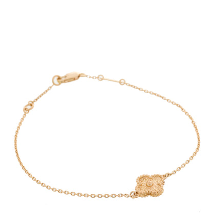 Van Cleef & Arpels 18K Rose Gold Sweet Alhambra Bracelet 1 of 4