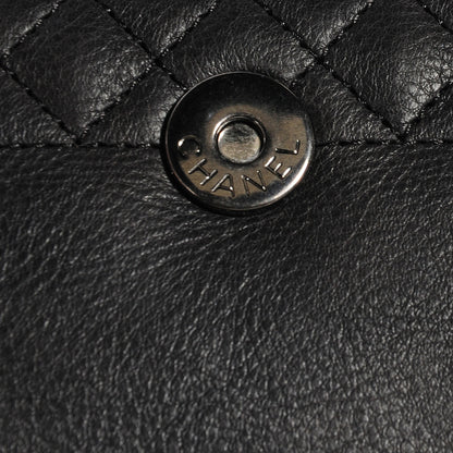 Chanel Calfskin Boy Reverso Mini Pochette Black 6 of 9