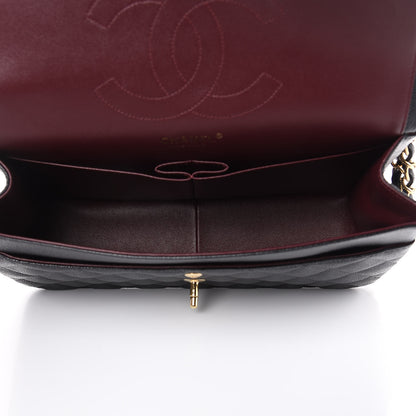 Chanel Caviar Quilted Jumbo Double Flap Black 5 of 10