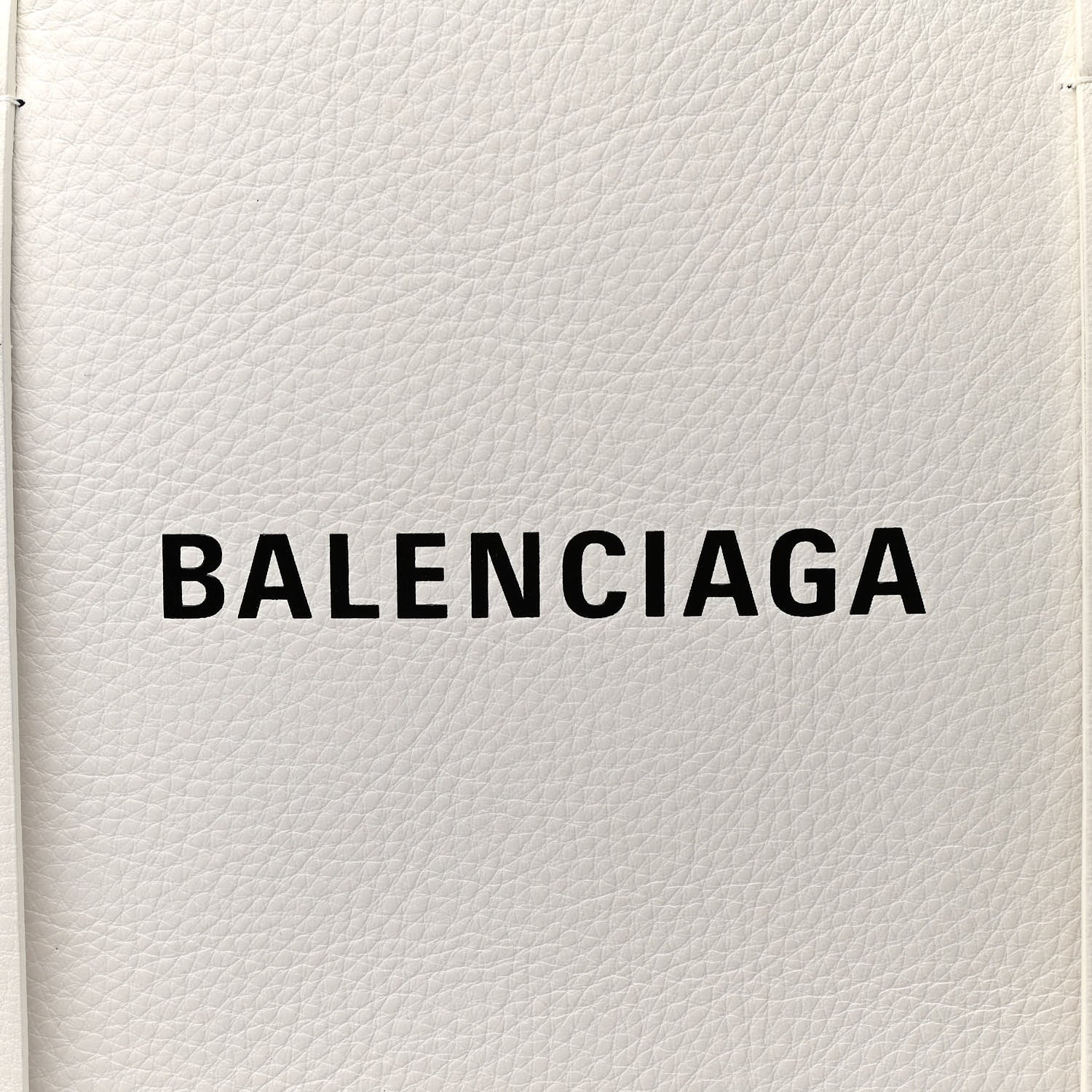 Balenciaga Smooth Calfskin Double Sided Medium Everyday Tote Optic White Black 12 of 12