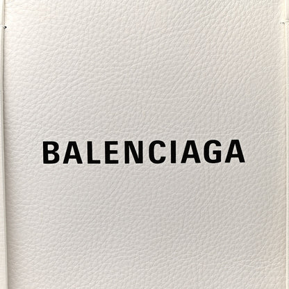 Balenciaga Smooth Calfskin Double Sided Medium Everyday Tote Optic White Black 12 of 12