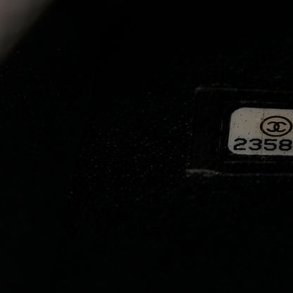 Chanel Caviar Lizard Quilted Large Coco Handle Flap Black 7 of 11