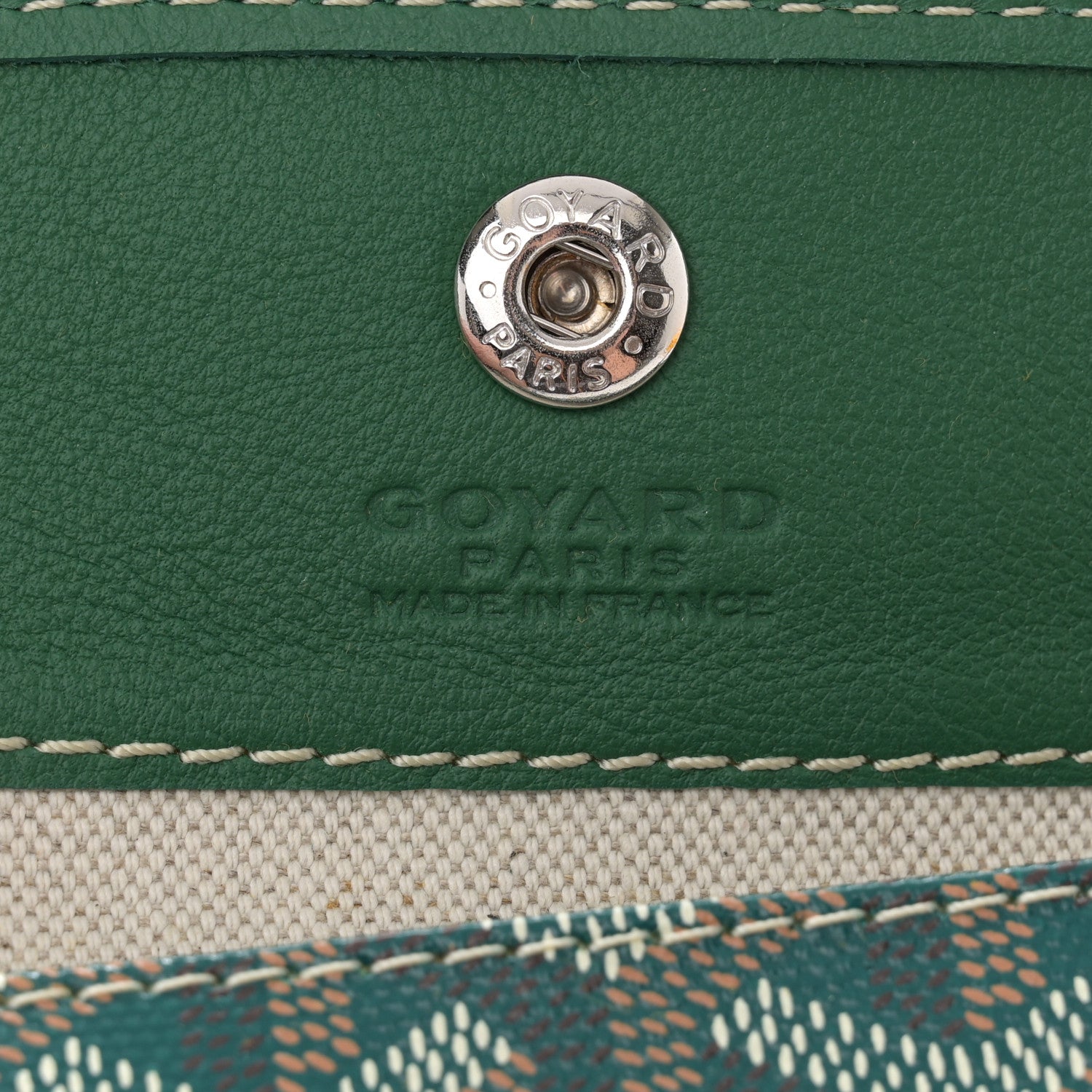 Goyard Goyardine Reversible Mini Anjou Green 13 of 19