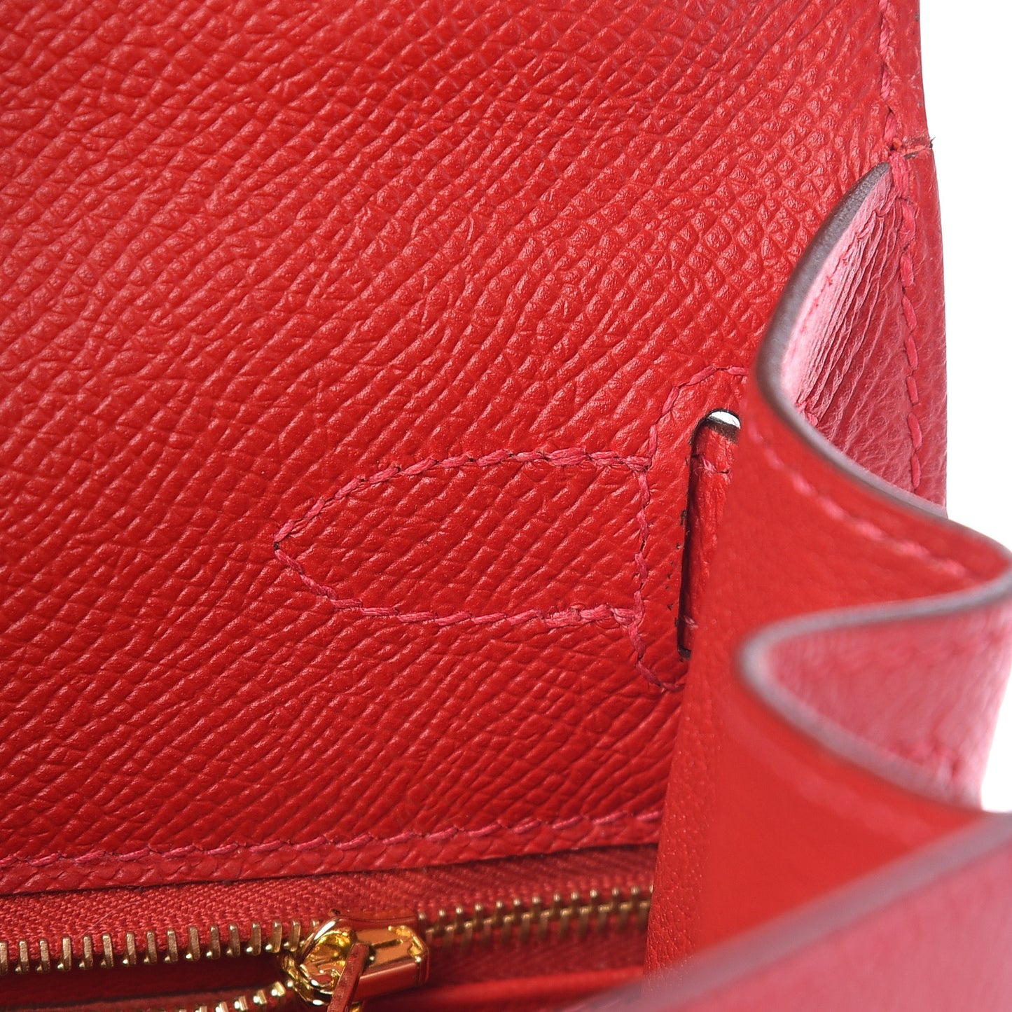 Epsom Kelly Sellier 28 Rouge Casaque