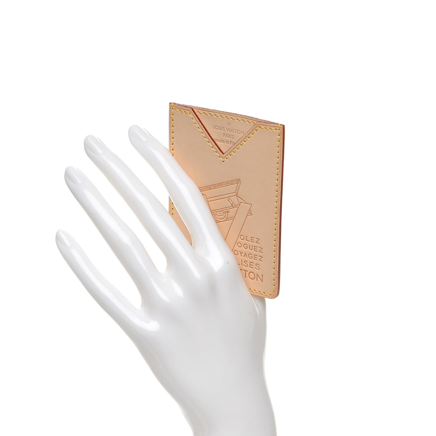Vachetta Voyages Card Holder