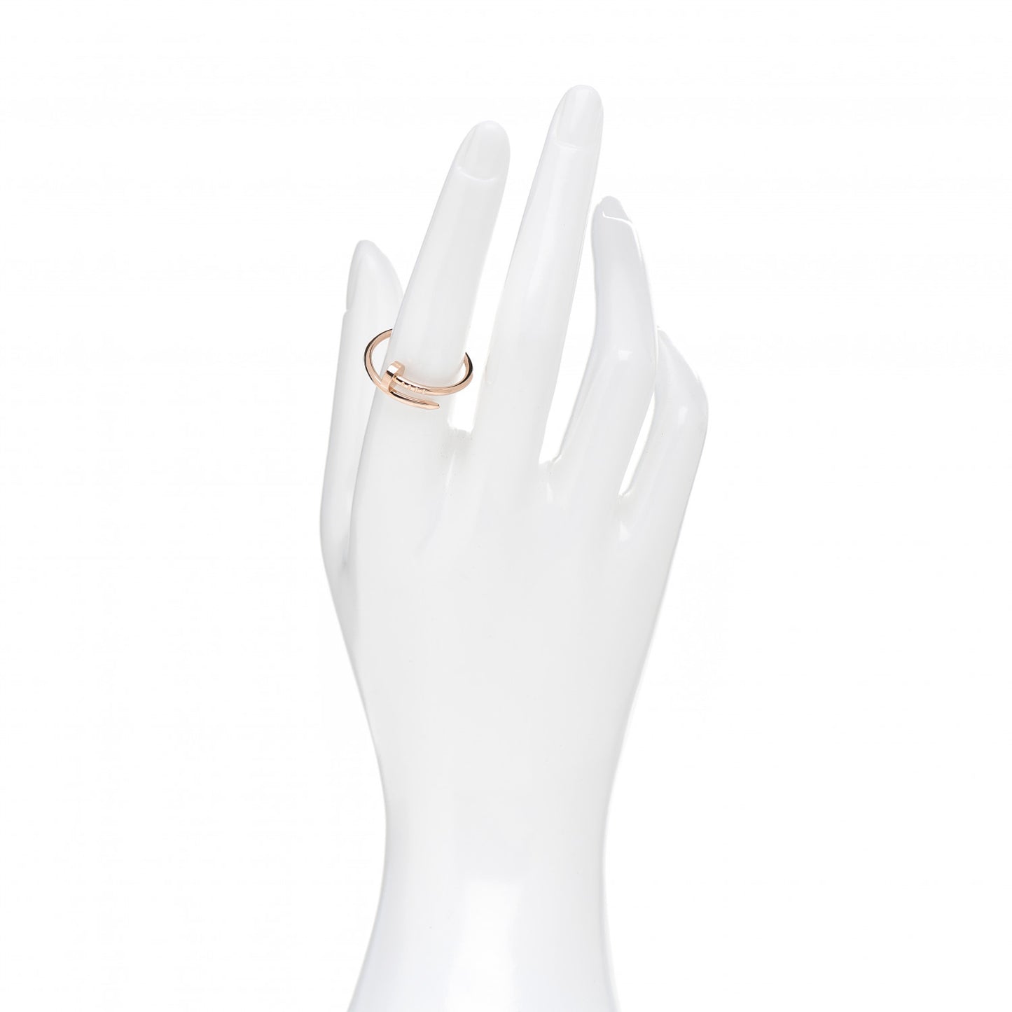 18K Pink Gold Small Juste Un Clou Ring 57 8